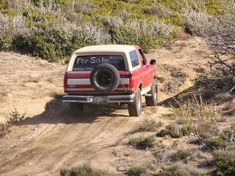 1990 Ford Bronco - Adam Driving my Bronco