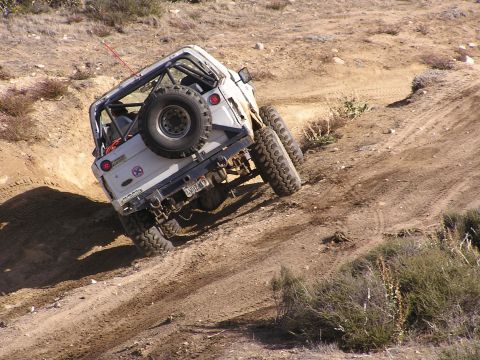 1990 Ford Bronco - Flourman just has to take it sideways...