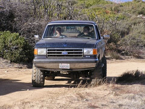 1990 Ford Bronco - PastaBronco grill shot