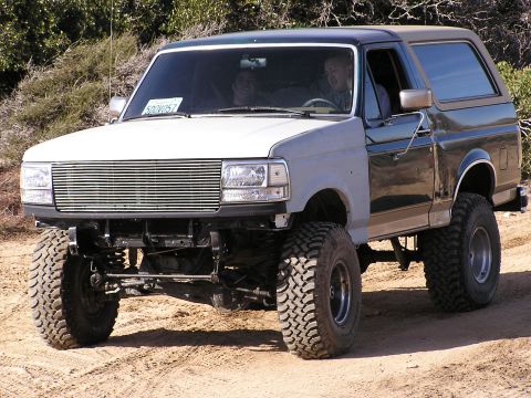 1990 Ford Bronco - Grill Shot of BronConvict