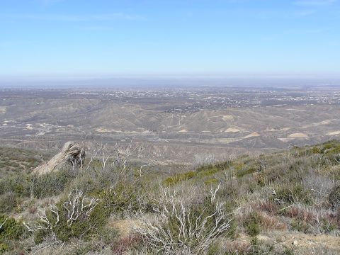 1990 Ford Bronco - Top of Cleghorn Scenery Shot