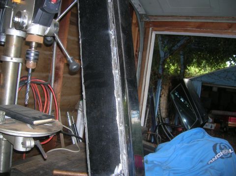1985 Ford Bronco - shot of bottom panel welded in.