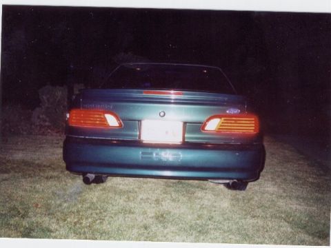 1994 Ford Taurus - The back of my SHO