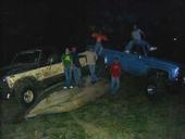1982 Ford Bronco - flexin on a boat at the local place to wheel