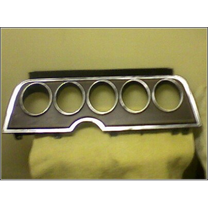 1972 Ford Ranchero - This is a part of a vehicle's dashboard, likely for gauges.