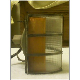 1972 Ford Ranchero - This is a close-up of a vehicle's corner light assembly, showing both amber and clear lenses.