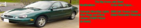 1999 Ford Taurus “The Big Green Jelly Bean”