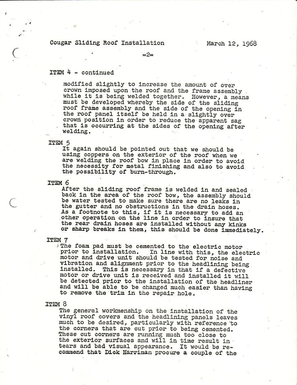 Sunroof installation instructions 2