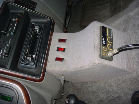 1988 Ford Bronco - Light and CB Console