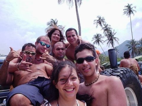 1995 Ford F-150 - Some friends at the cuyagua beach