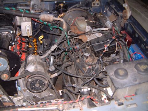 1992 Ford Bronco - note to self...use labels stand the tests of time and weather
