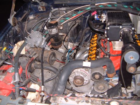 1992 Ford Bronco - hi tech dizzy relocator kit from JCW