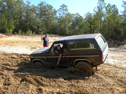 1985 Ford Bronco - Though I could just ride the edge and apparently not.