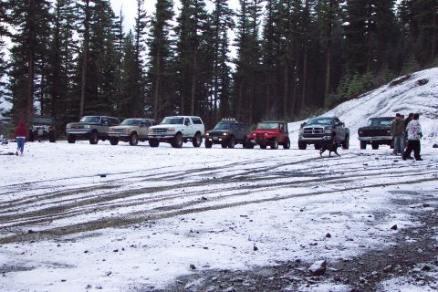 1996 Ford Bronco - Group Steve, Tim, Anne, Alvey, Eric, John, Patric, Matt (12/15/2007)