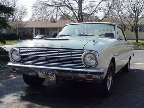 1966 Ford Fairlane - This 1963 Ford Falcon features a distinctive grille and front-end styling.