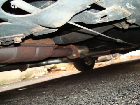 2002 Lincoln Town Car - from the engine looking back
