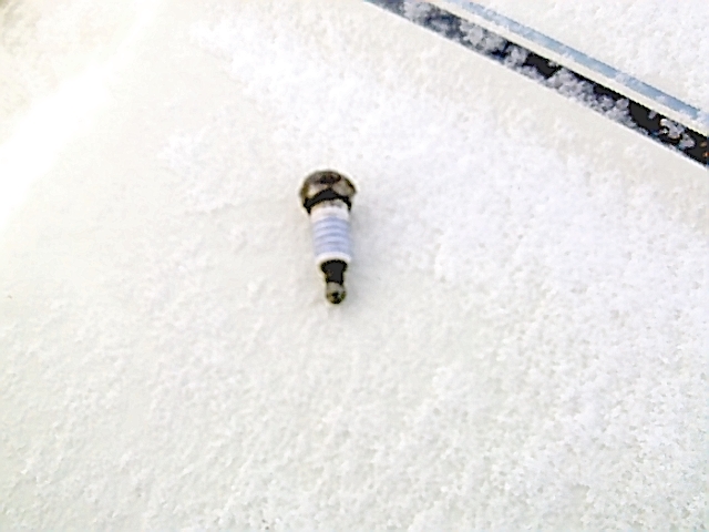 Yet another angle of the broken plug.