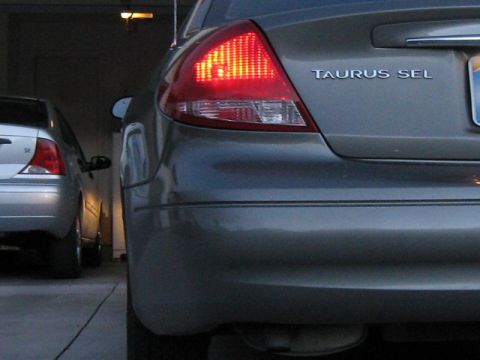 2003 Ford Taurus - Tails on.