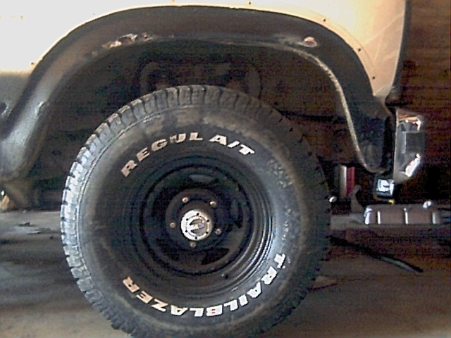 Front Flat Black Rim
