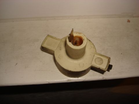 1983 Ford Bronco - another view of the burnt rotor