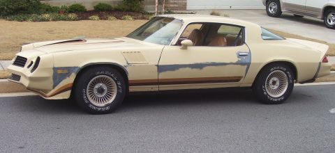 1979 Chevrolet Camaro - This 1979 Chevrolet Camaro shows signs of wear and repair on its exterior paint.