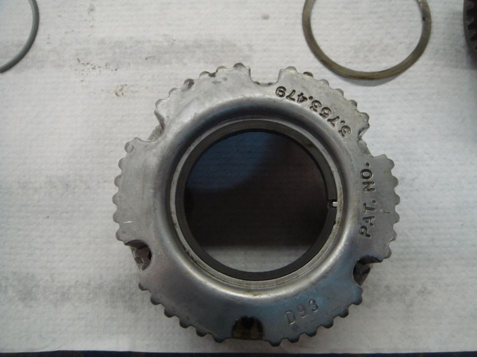 Warn manual hub part with patent number 3.753.479 and D93 marking