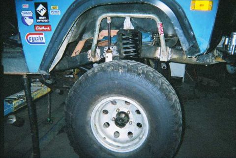 1976 Ford Bronco - Hoops and Springs Passenger