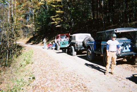 1976 Ford Bronco - Pay Lot Friday AM Lined up to go to Slick Rock