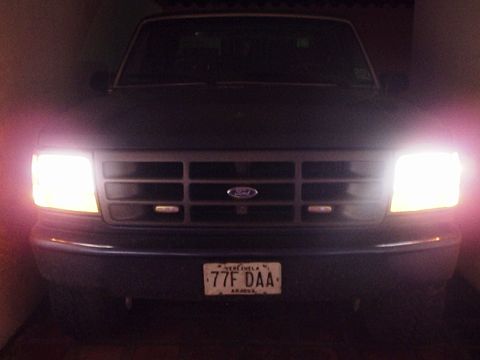 1995 Ford F-150 - Stock Bulbs
