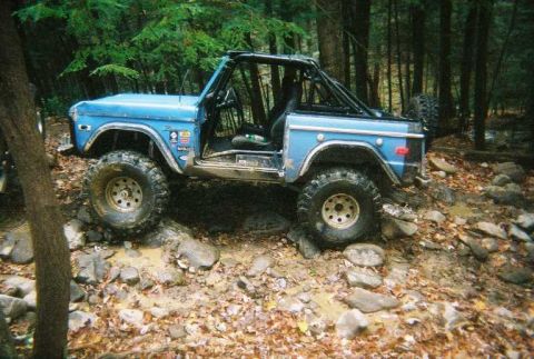 1976 Ford Bronco - My Rig waiting in line on Lower 2