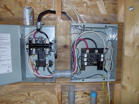1986 Ford Bronco - New service installed, with disconnect here and at the main panel in the house. yes it's wired into the generator system too, for rural Ont…