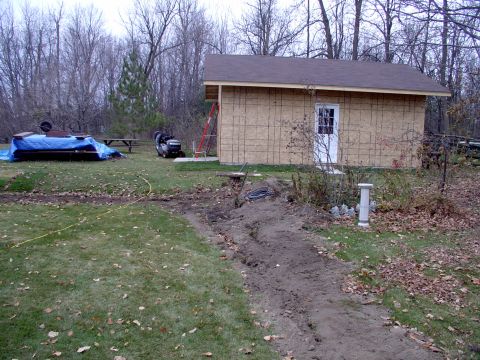 1986 Ford Bronco - The service trenching was a treat all its own.