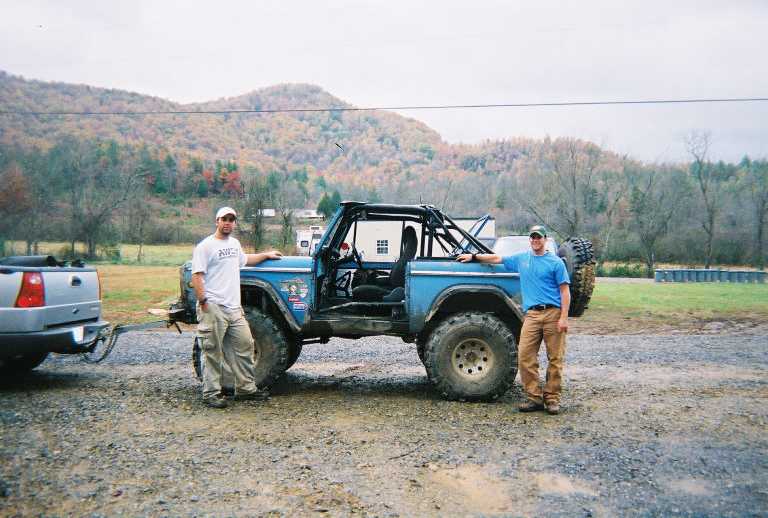 Ready to leave after aquiring several new bumps and bruises thanks to the rock garden.