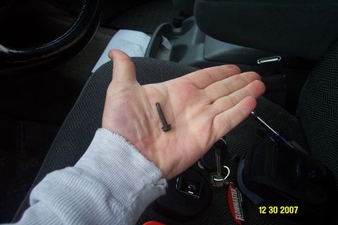 1992 Ford Bronco - big sky gun rack 1 inch mounting screw