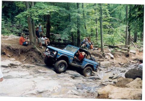1976 Ford Bronco - Me on Slick Rock