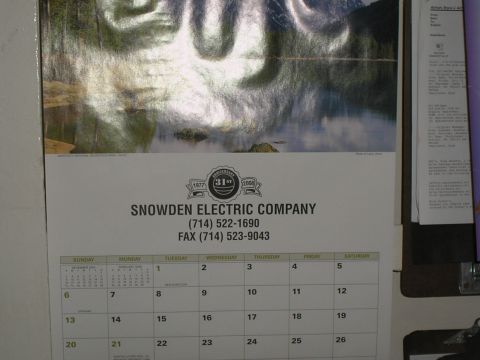 1989 Ford F-250 - Proud supporter of the "troop" the OTHER calendar photo didn't make it on the camera...I was afraid that may have happened.