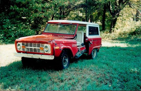1968 Ford Bronco - 1977 cut up