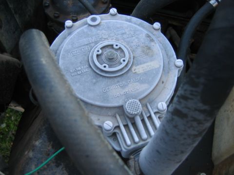 1992 Ford Mustang - Close-up of an MPCO regulator, likely from an engine bay.