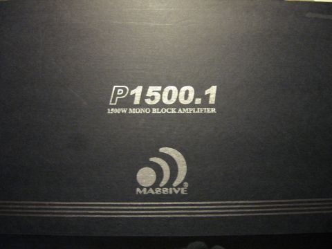 1992 Ford Crown Victoria - This is a Massive P1500.1 amplifier, a 1500W mono block amplifier.