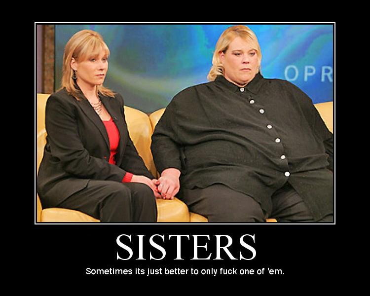 Motivational-poster meme of two women on a talk show set