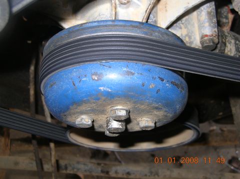 1991 Ford F-150 - See the shiny spot where it is supposed to ride?
