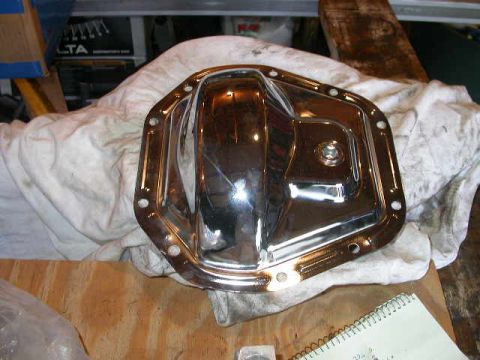 1990 Ford Bronco - Dana 60 chrome diff cover