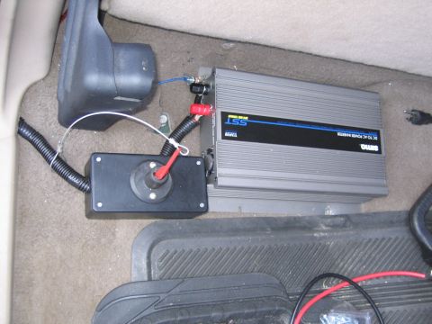 2001 Ford F-150 - Install complete, switch key swagged onto 1/16" steel to keep it in one place.