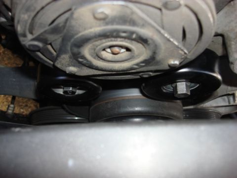 1983 Ford Bronco - Here are the pulleys installed. if you were only doing these reinstall the serp belt and be on your way. i had to replace the p/s pump so i…