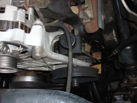 1983 Ford Bronco - ok-it was geting cold fast and dark so i speed thru this. disconnect the return lines. i placed a drain pan below the pump then remove the…