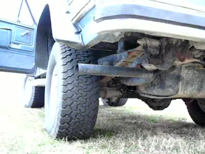 1989 Ford Mustang - exhaust