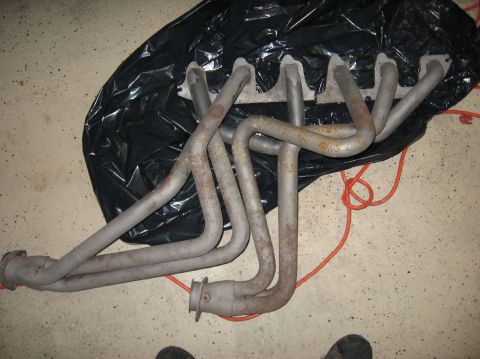 1978 Ford Bronco - Long tube headers. Not sure if I'm going to use them, they dont look really great, and I dont know if they will even fit.