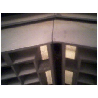 1972 Ford Ranchero - Interior trim piece with visible cutouts and seam.