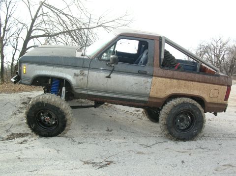 1985 Ford Bronco II - first trip to the chats.