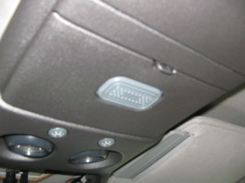 1994 Chevrolet Silverado 3500 - Interior view of a vehicle's overhead console, showing lights and a vent.